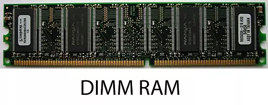 A desktop RAM (DIMM)