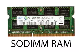 A Laptop RAM (SODIMM)