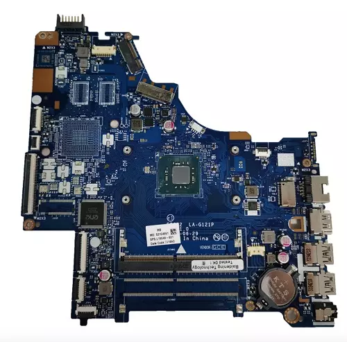 A Laptop Motherboard and its Components